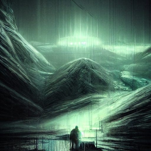 How do Alaska's extreme weather conditions and remote location impact mental health?