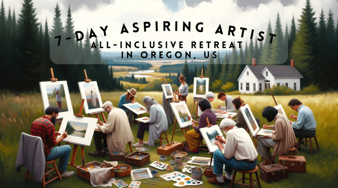 7-Day Aspiring Artist All-inclusive Retreat in Oregon, US