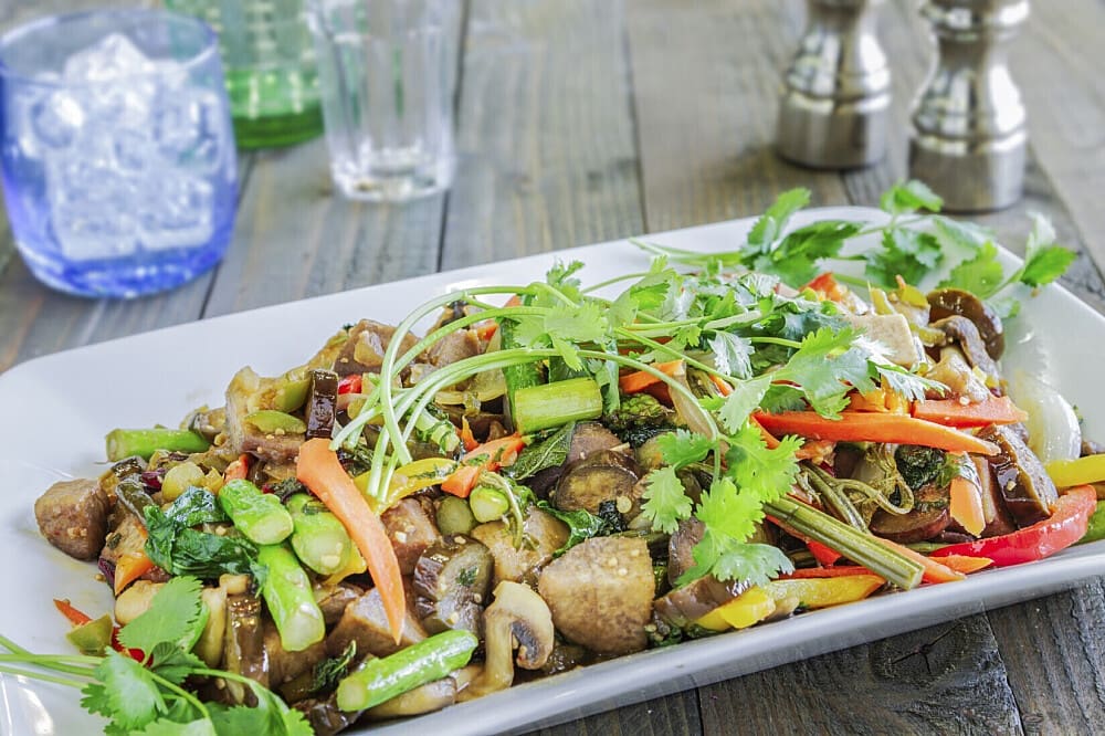 8 day wellness retreat food