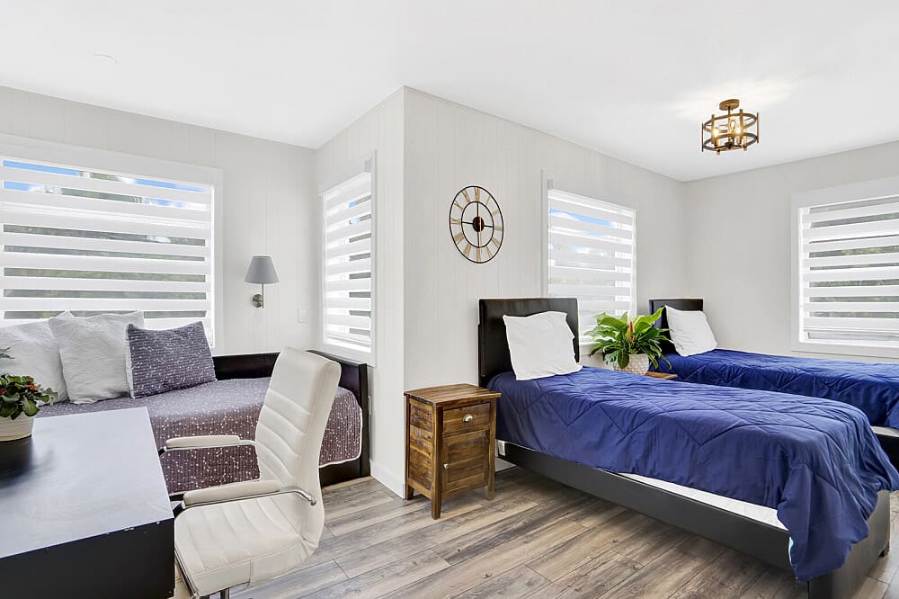 Wellness retreat room