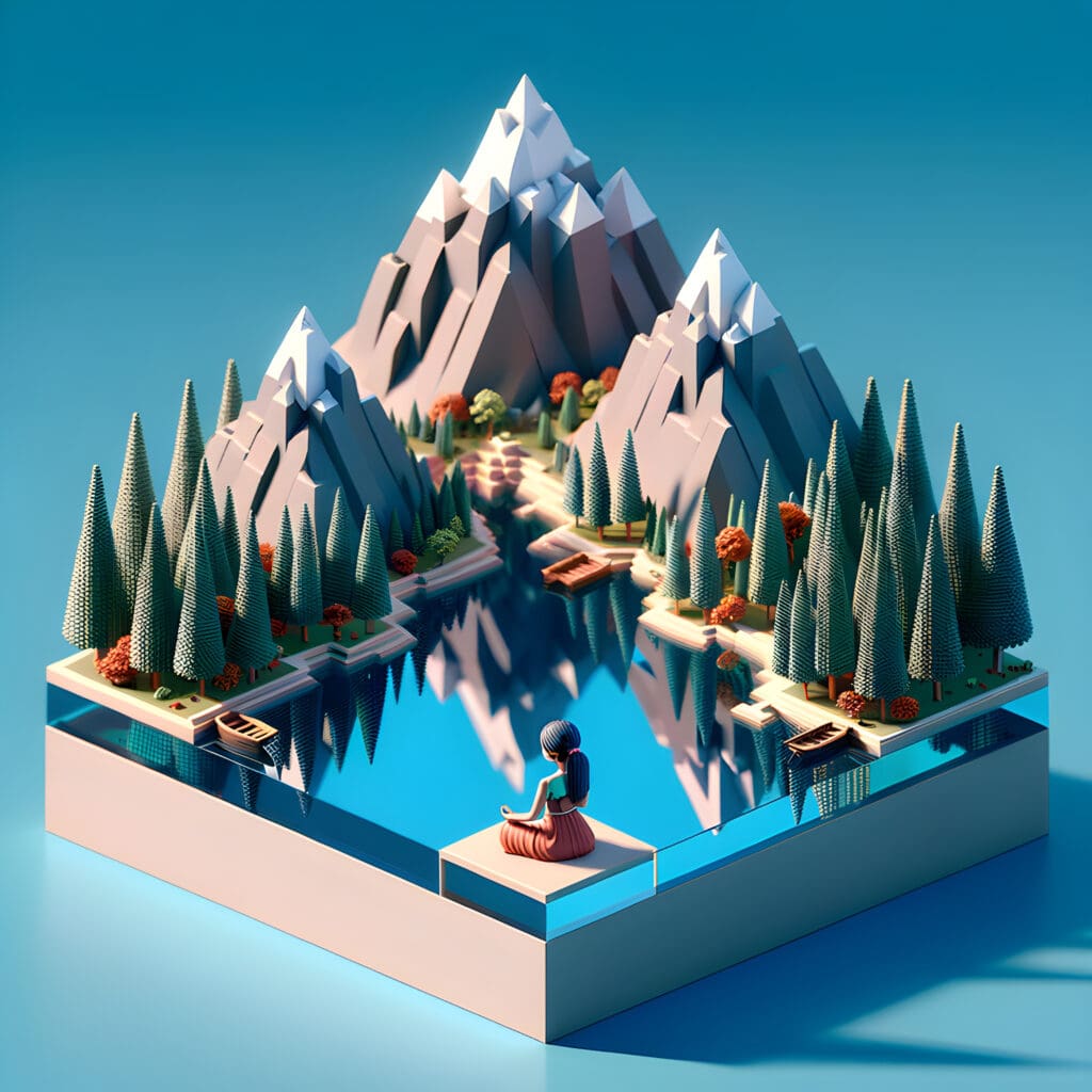 The Ultimate Guide to Wellness Retreats Transform Your Mind, Body, and Soul 3D Origami