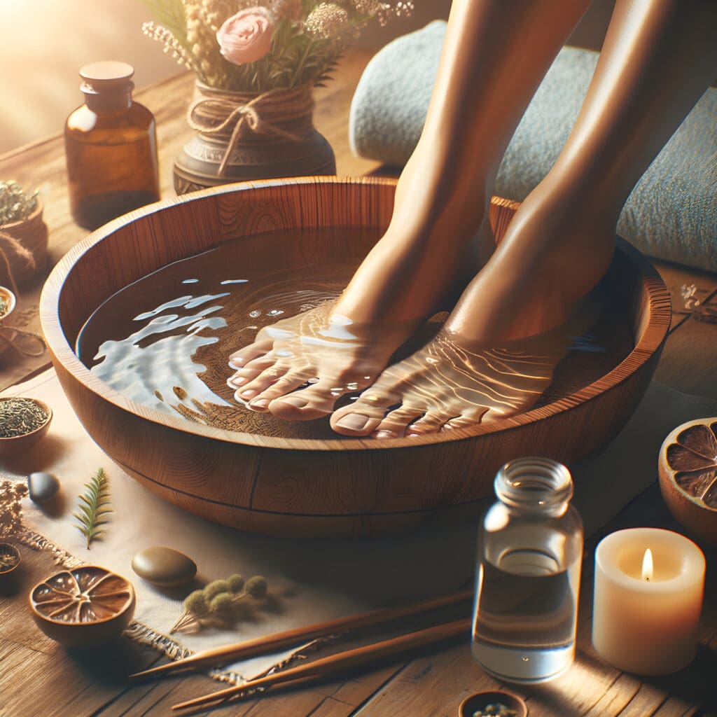 Detoxing Foot Bath
