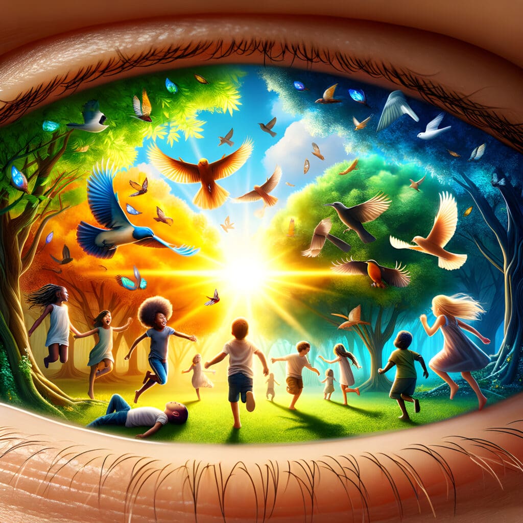 I am awakening to the vibrant life around me, unfiltered and beautiful in its authenticity