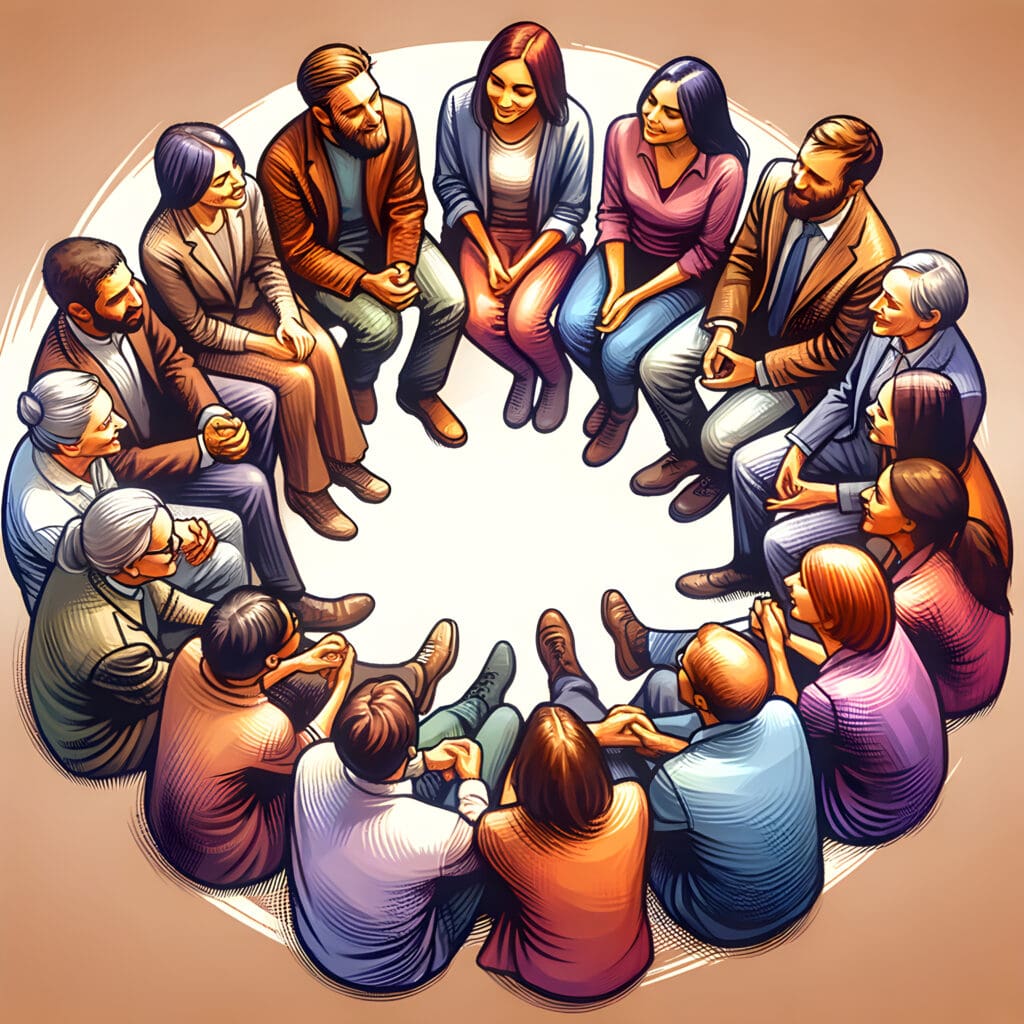 I am building genuine connections, valuing face-to-face interactions and the warmth of human contact
