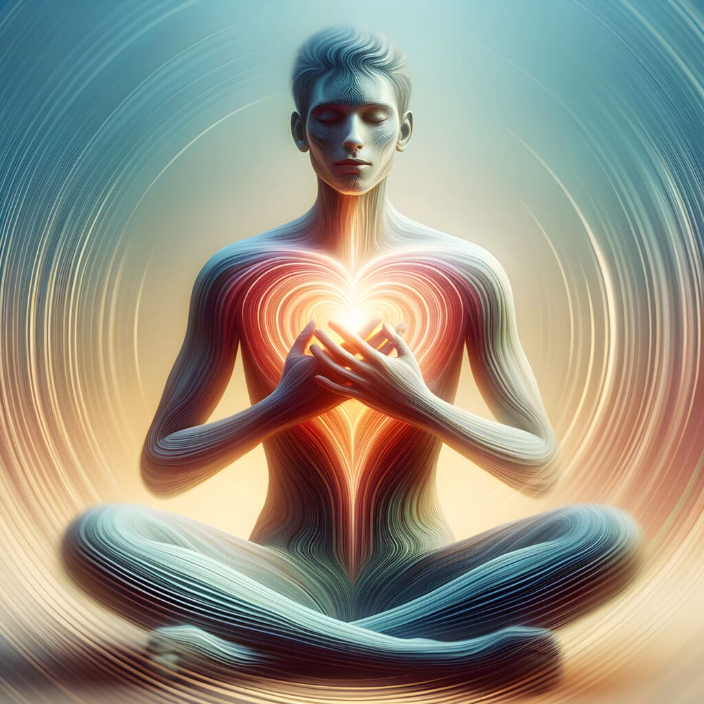 I am connecting deeply with my own heart, listening to its desires and guiding myself with compassion and wisdom