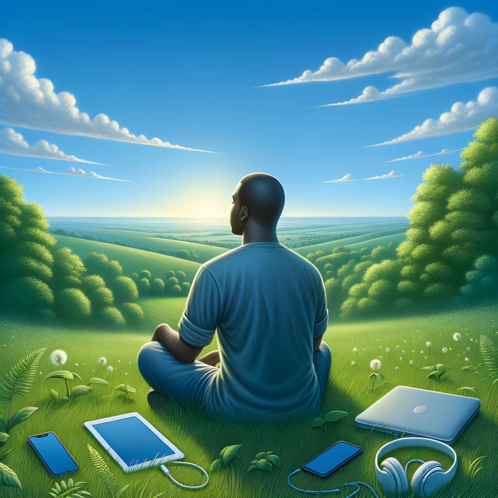 I am cultivating an attitude of gratitude for the unplugged moments that remind me of life's true essence