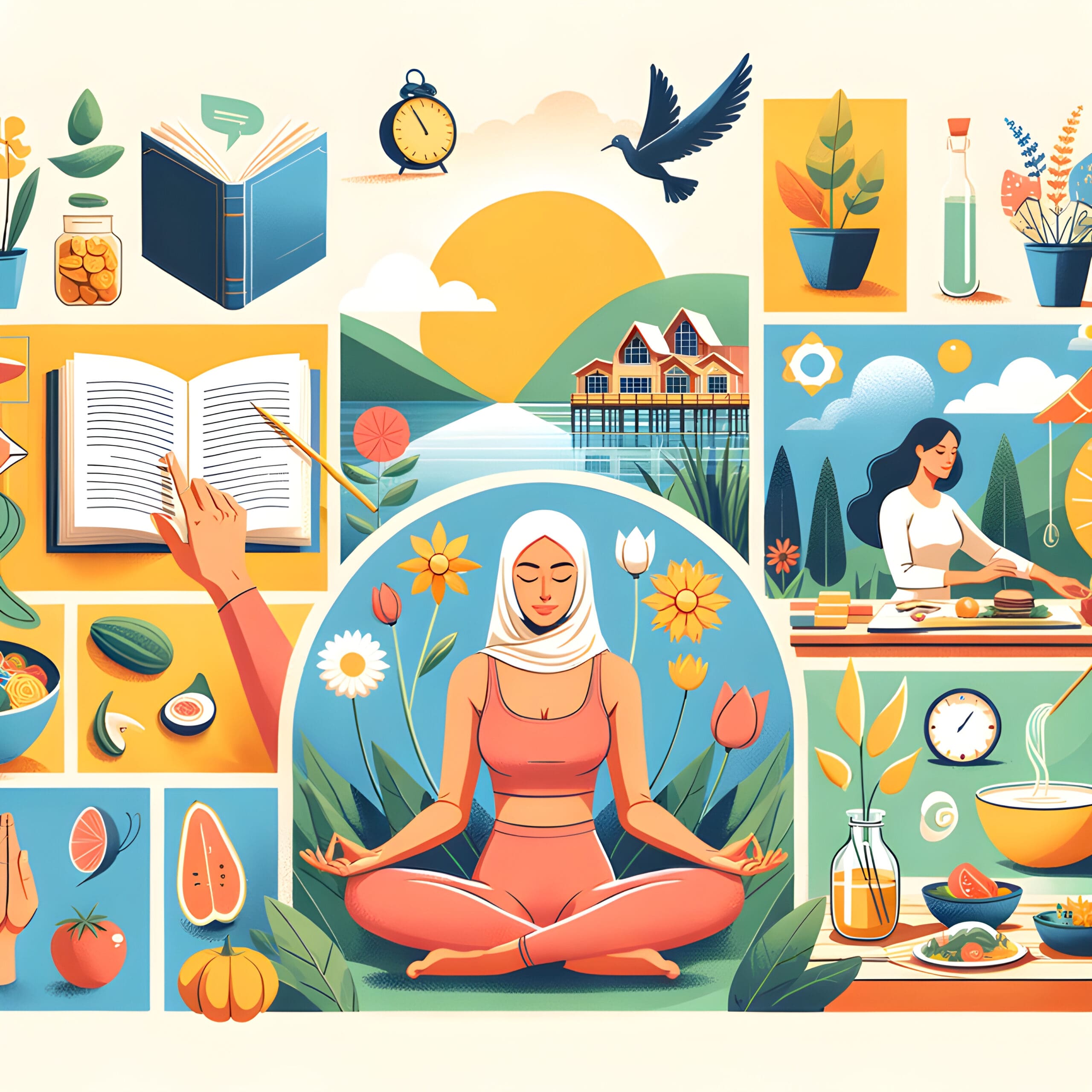 I am discovering new paths to wellness, exploring practices that support my mental and physical health