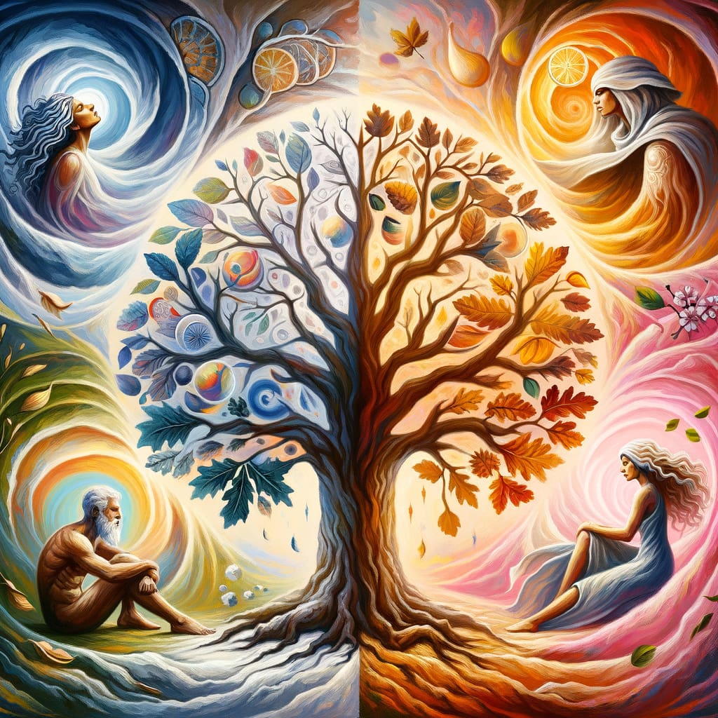 I am embracing change with grace, seeing each transition as an opportunity for growth and new beginnings