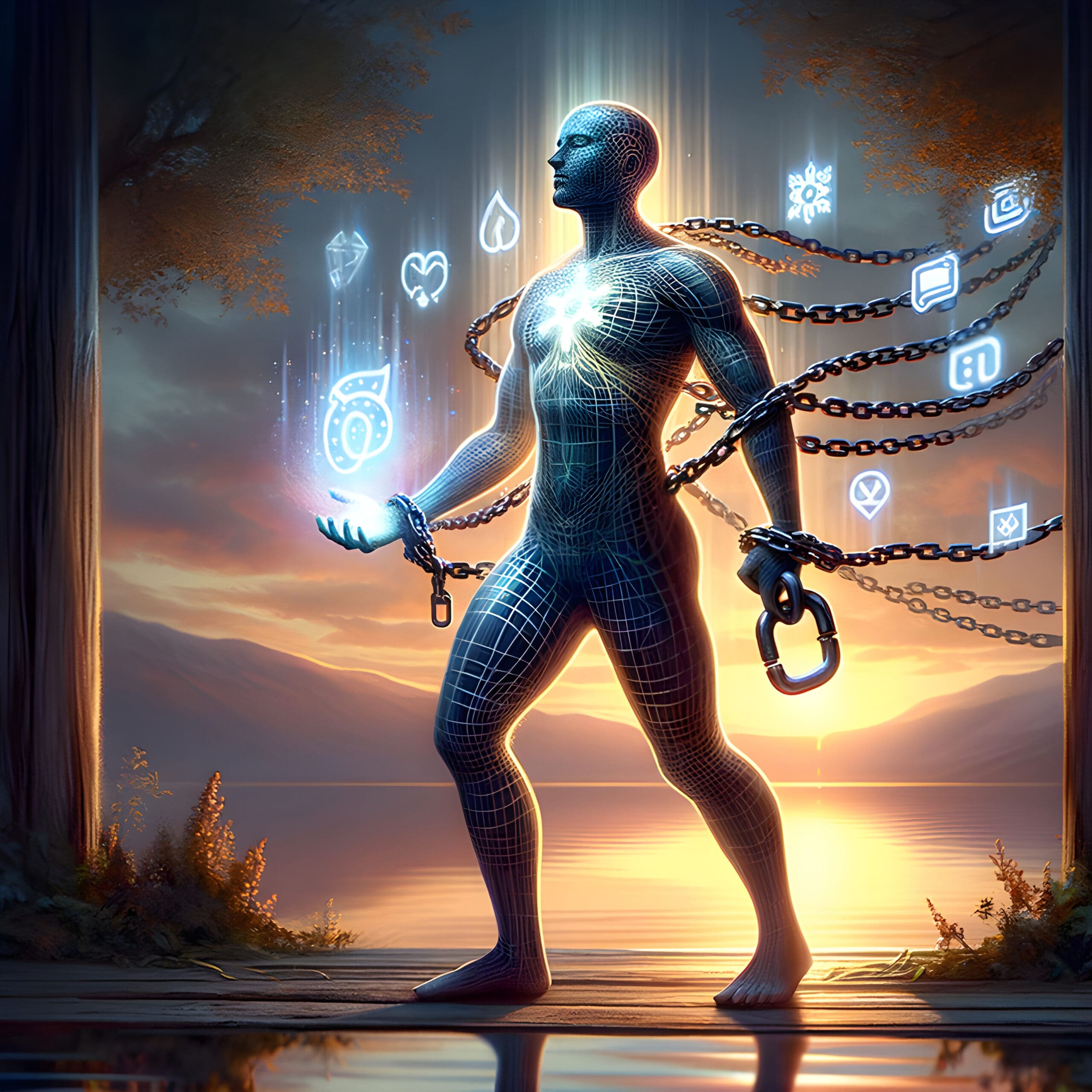 I am embracing my authentic self, shedding the need for digital validation and focusing on my own values and beliefs