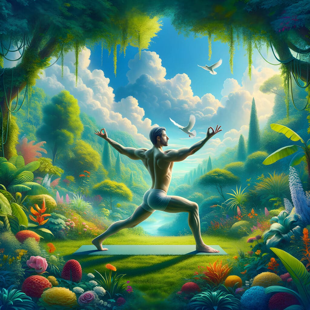 I am enhancing my physical well-being, reveling in the movement and vitality of my body
