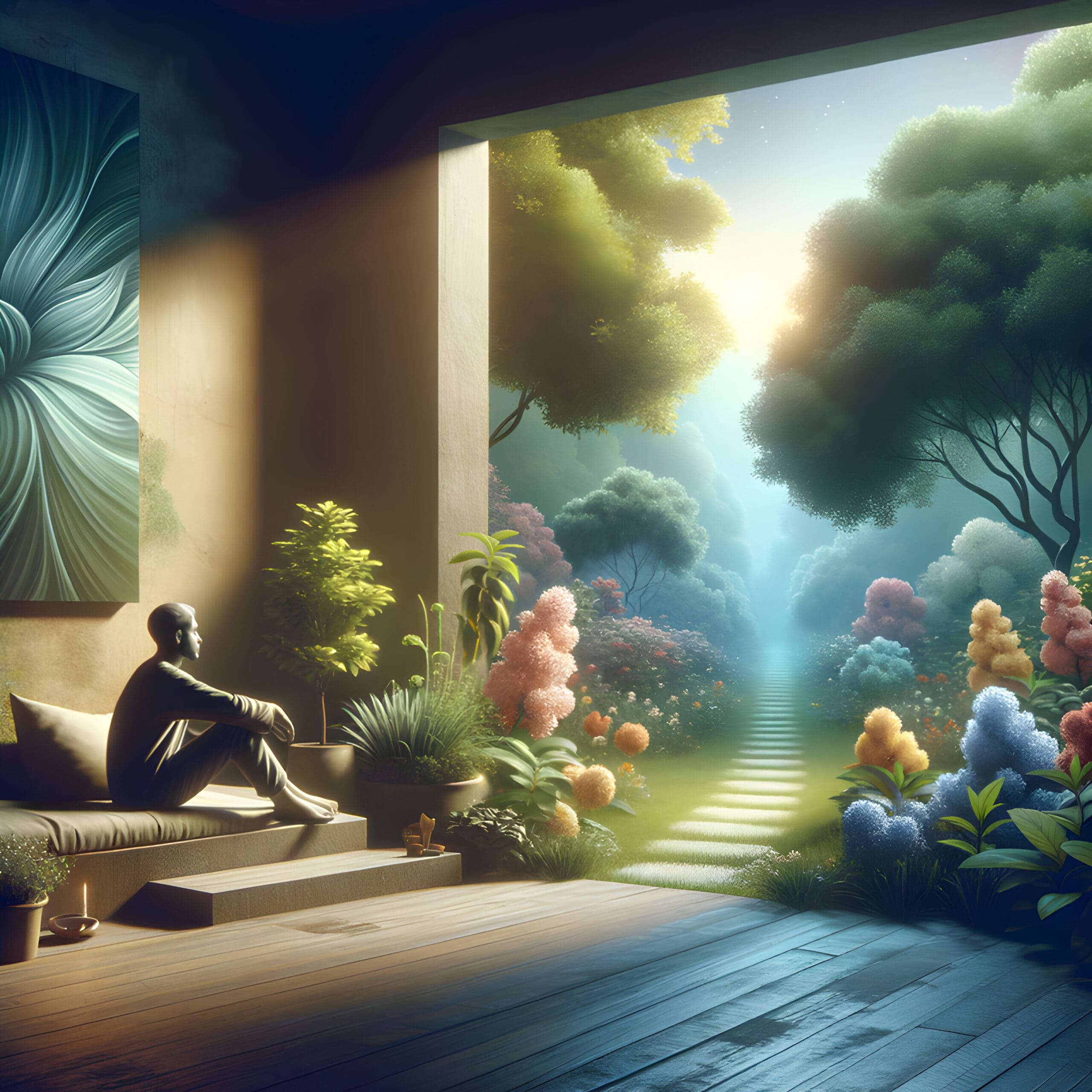 I am enjoying the richness of silence, where thoughts can bloom and the mind can wander freely