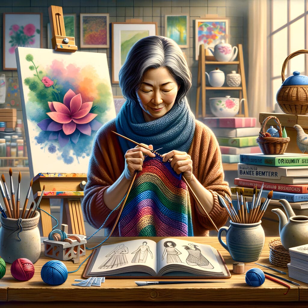 I am exploring new hobbies and passions, filling my time with fulfilling and creative pursuits