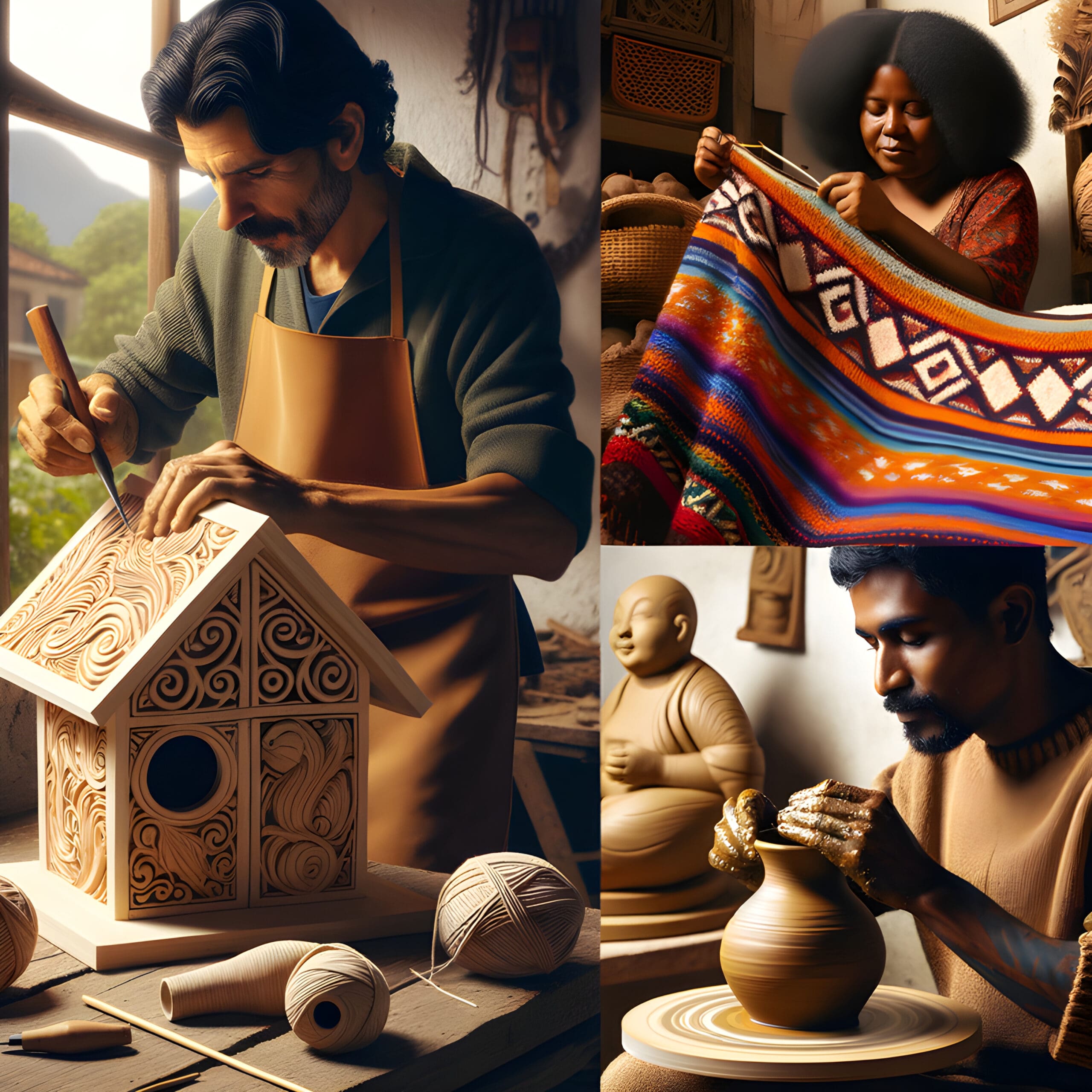 I am finding satisfaction in manual tasks, enjoying the tangible feeling of creating and doing with my hands