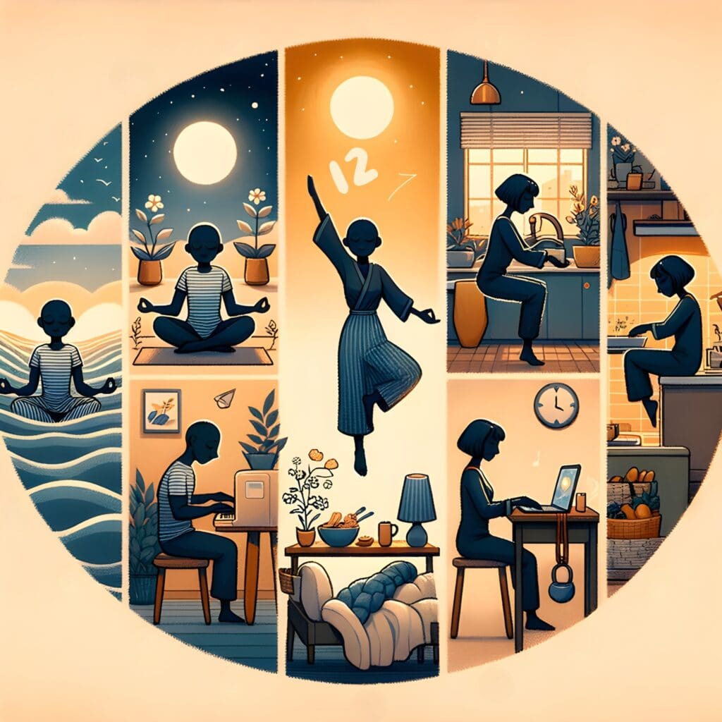 I am finding solace in the rhythm of my daily routines, appreciating their grounding effect on my life