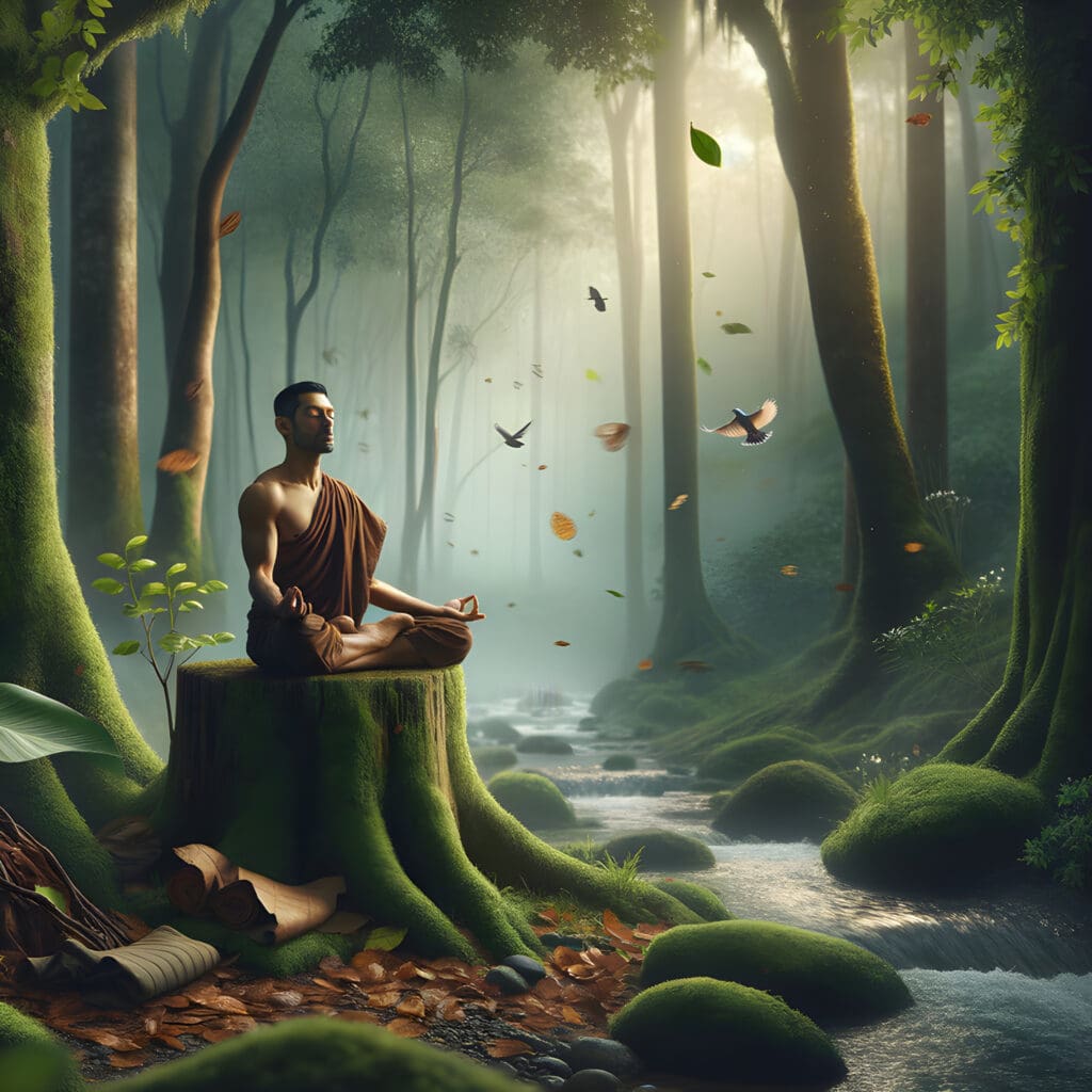 I am grounding myself in nature, allowing the earth's rhythms to teach me about balance, renewal, and resilience