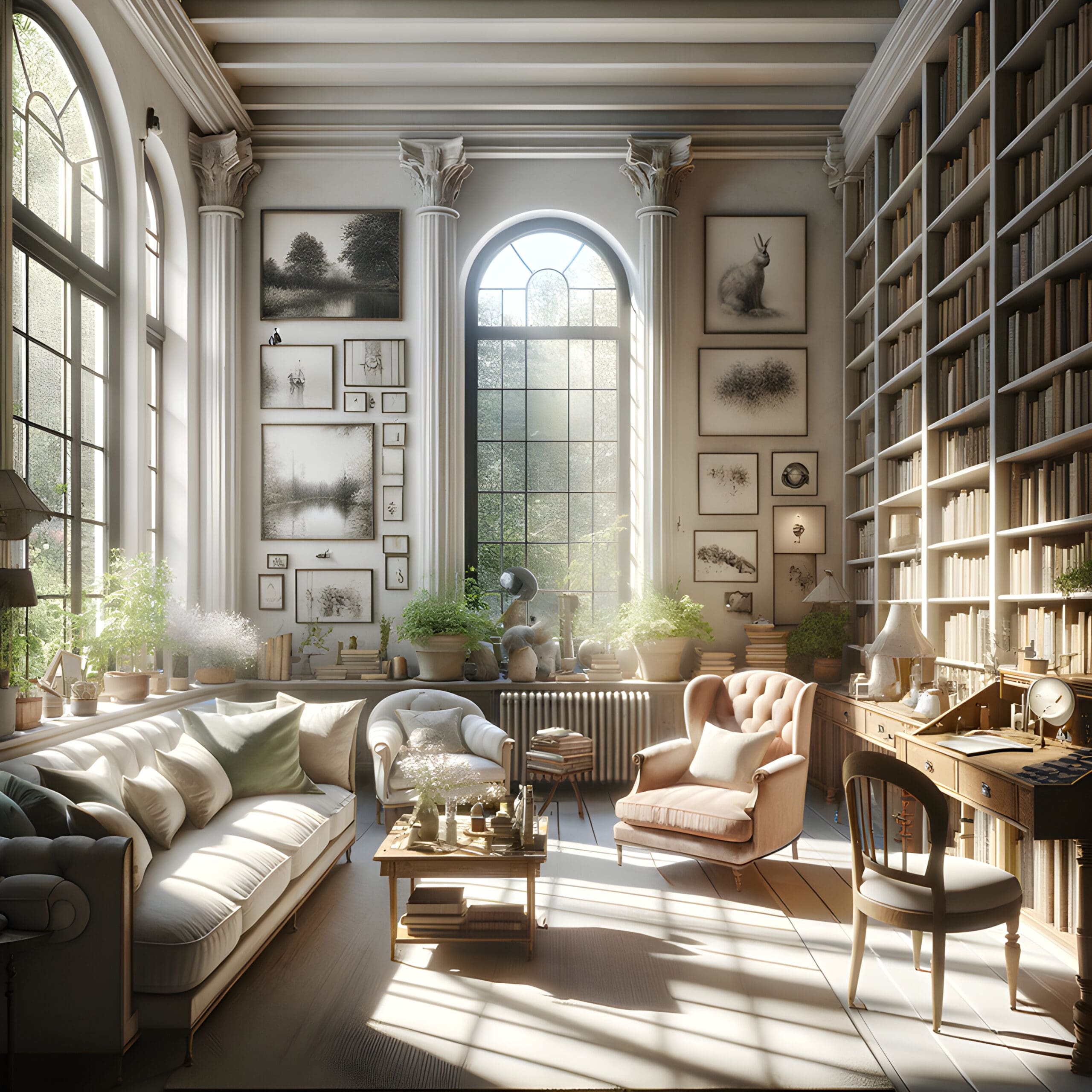 I am investing in my personal sanctuary, creating a space that reflects tranquility and inspiration