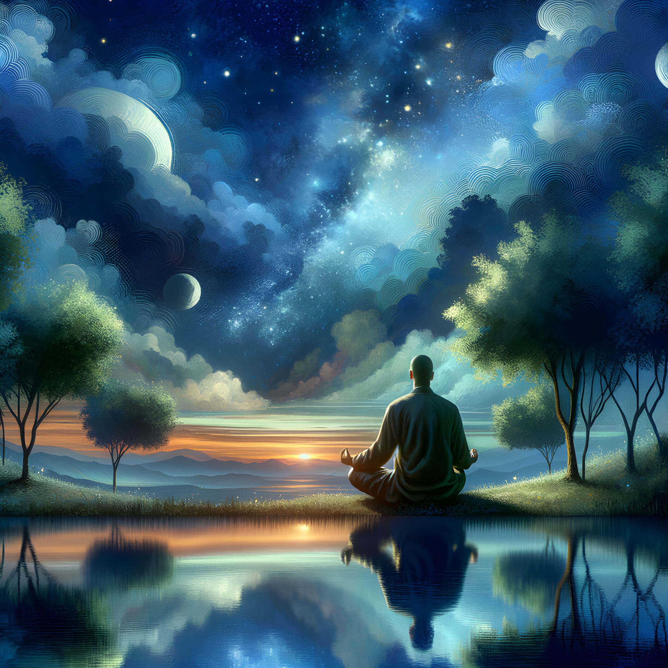 I am nurturing my spirit with silence, finding wisdom and insights in quiet reflection