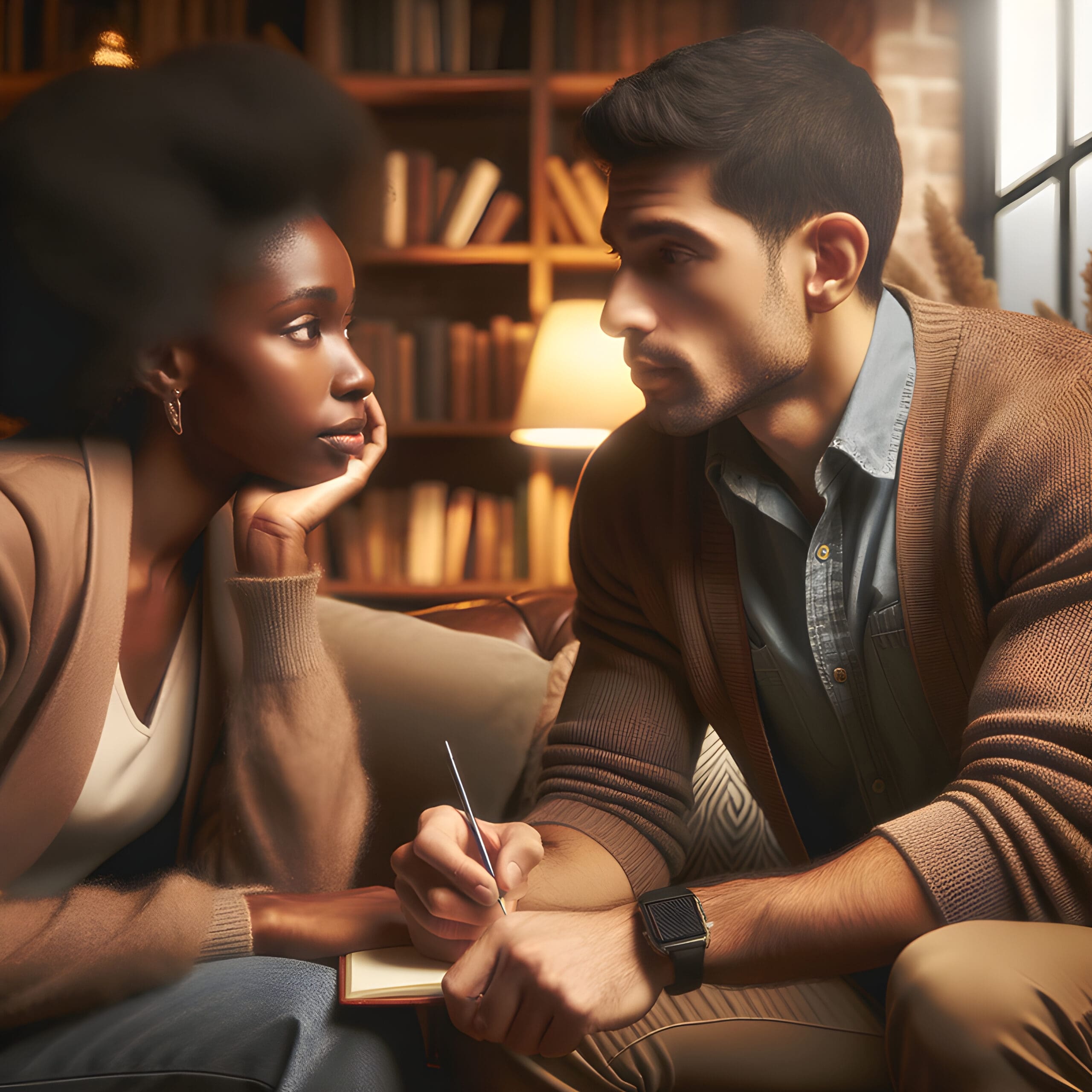 I am practicing active listening, fully engaging with others and learning from their experiences and wisdom