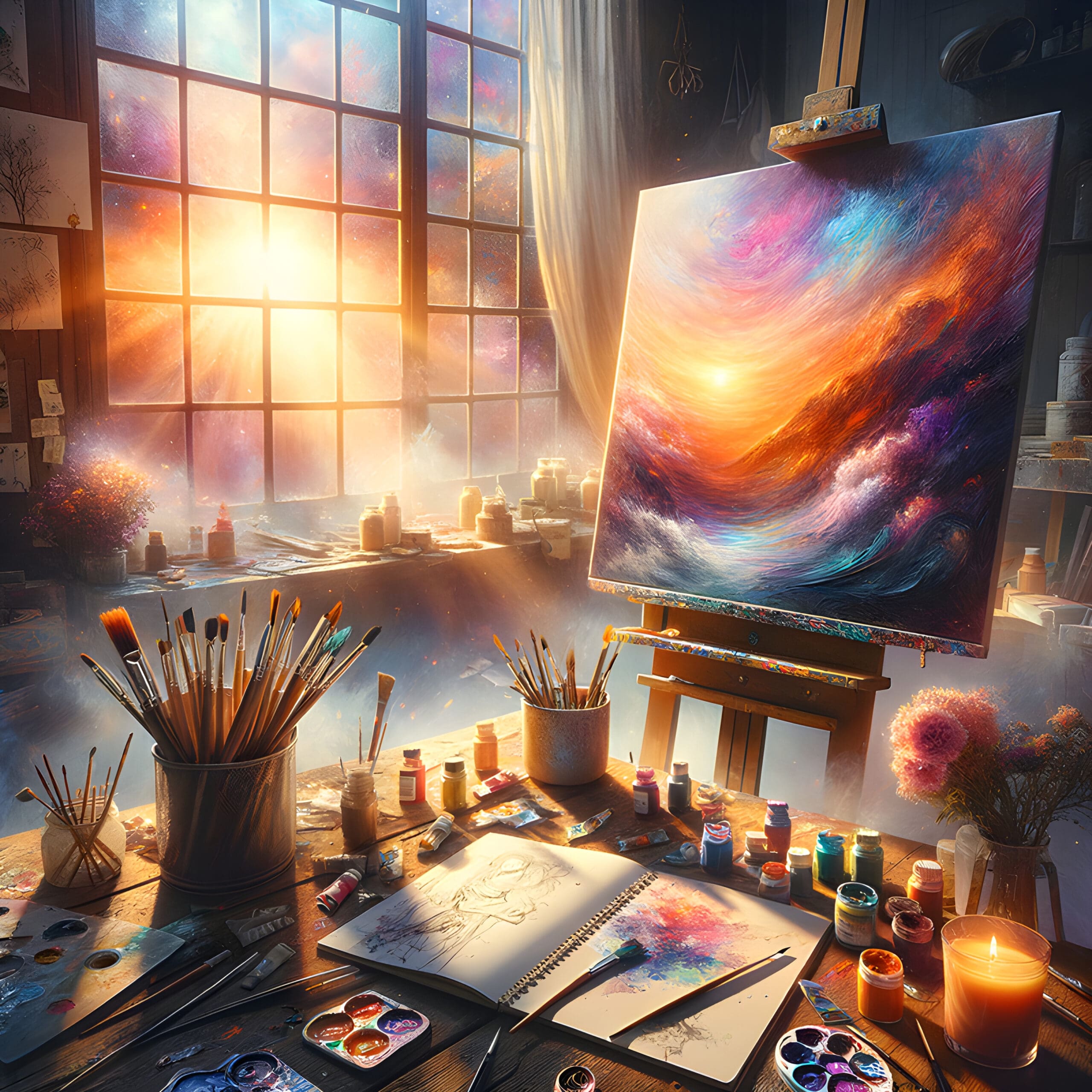 I am reconnecting with my creative spirit, exploring new ways to express myself and share my vision
