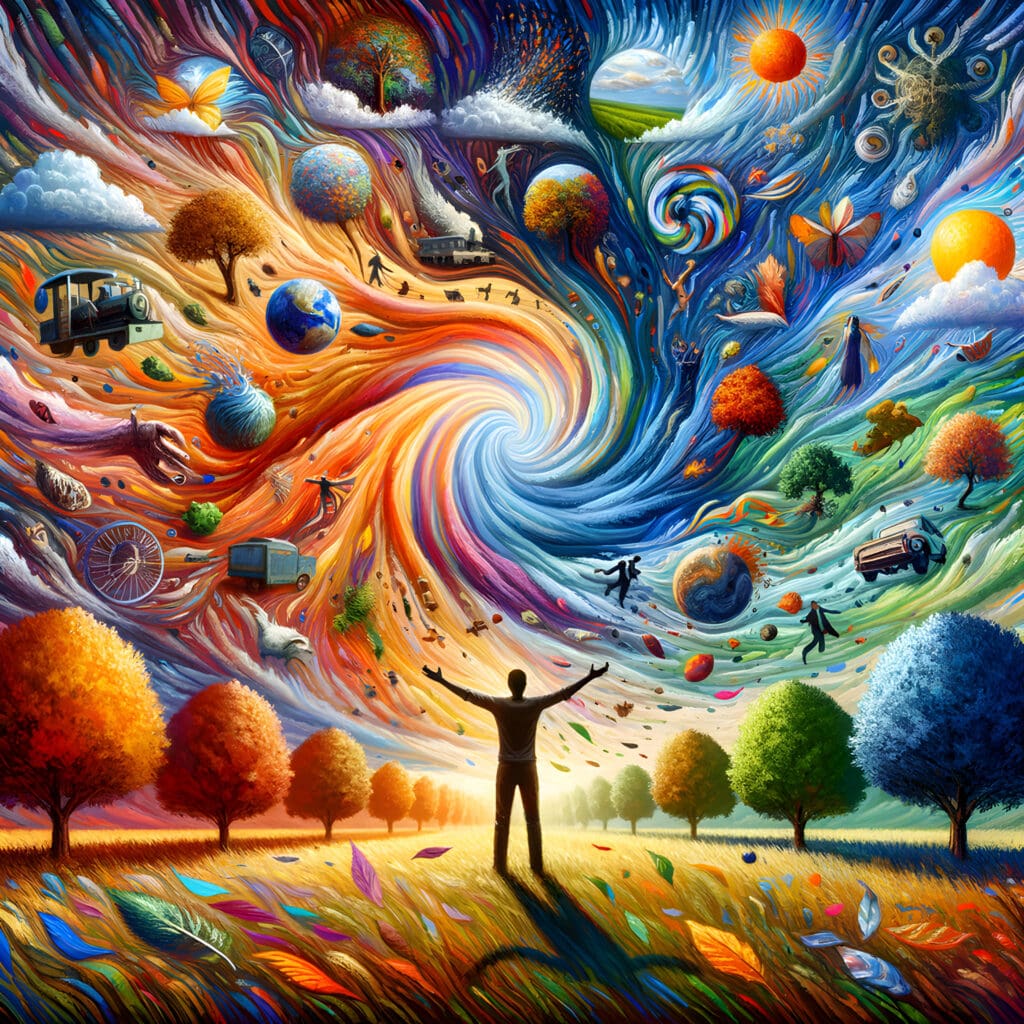 I am reveling in the spontaneity of life, open to the unexpected joys and learning opportunities that arise from being truly present