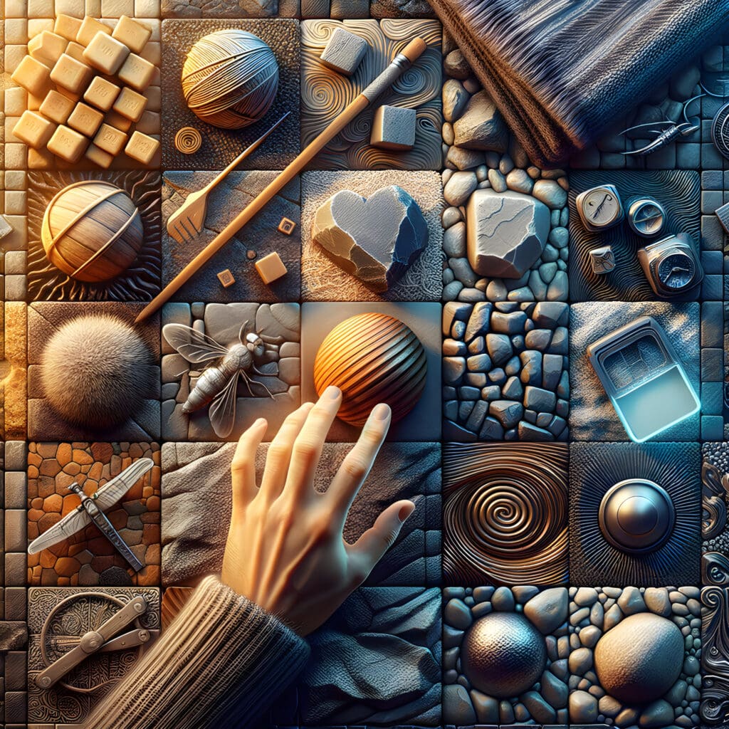 I am savoring the tactile world, where textures, temperatures, and the weight of objects bring a grounding sense of reality