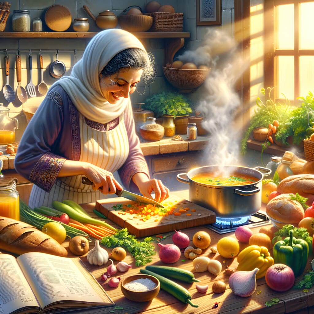 I am taking pleasure in the process of cooking and baking, engaging all my senses in the creation of nourishing meals