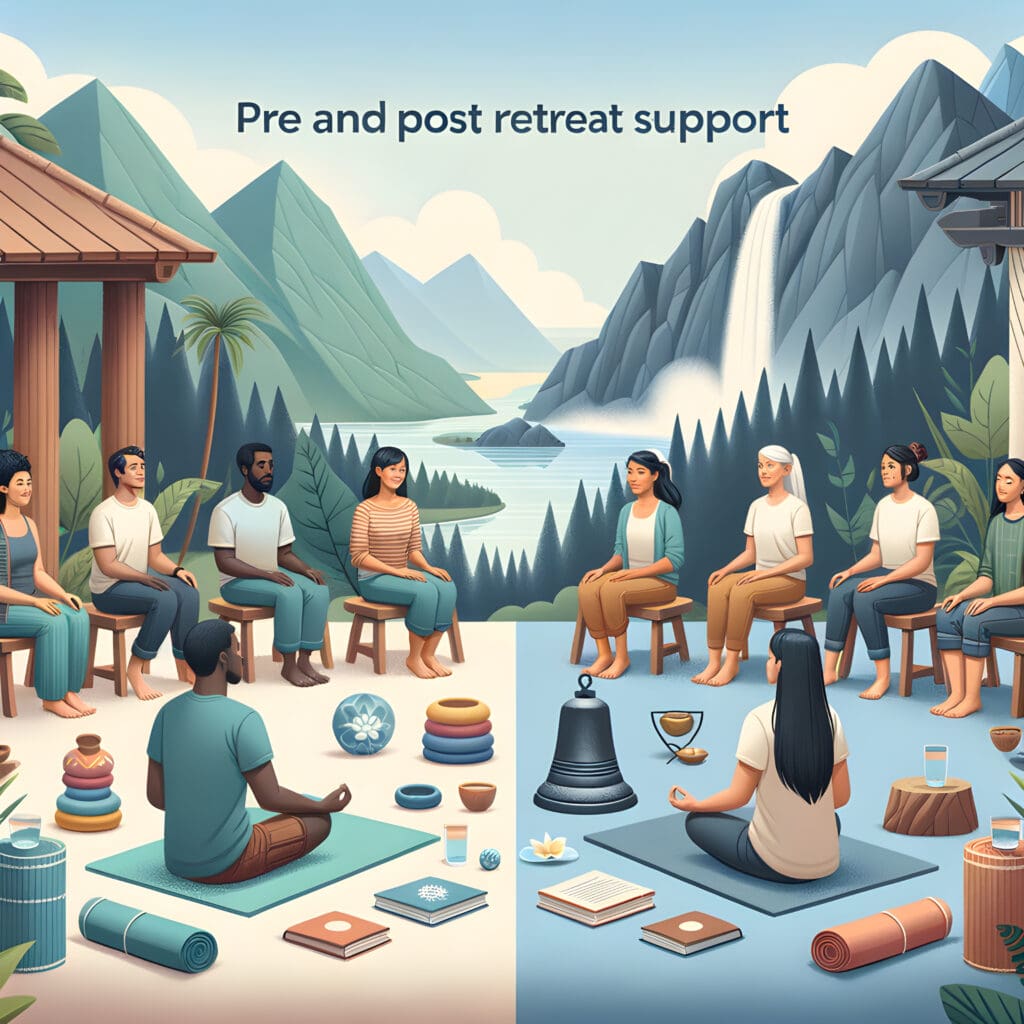 Pre and Post Retreat Support
