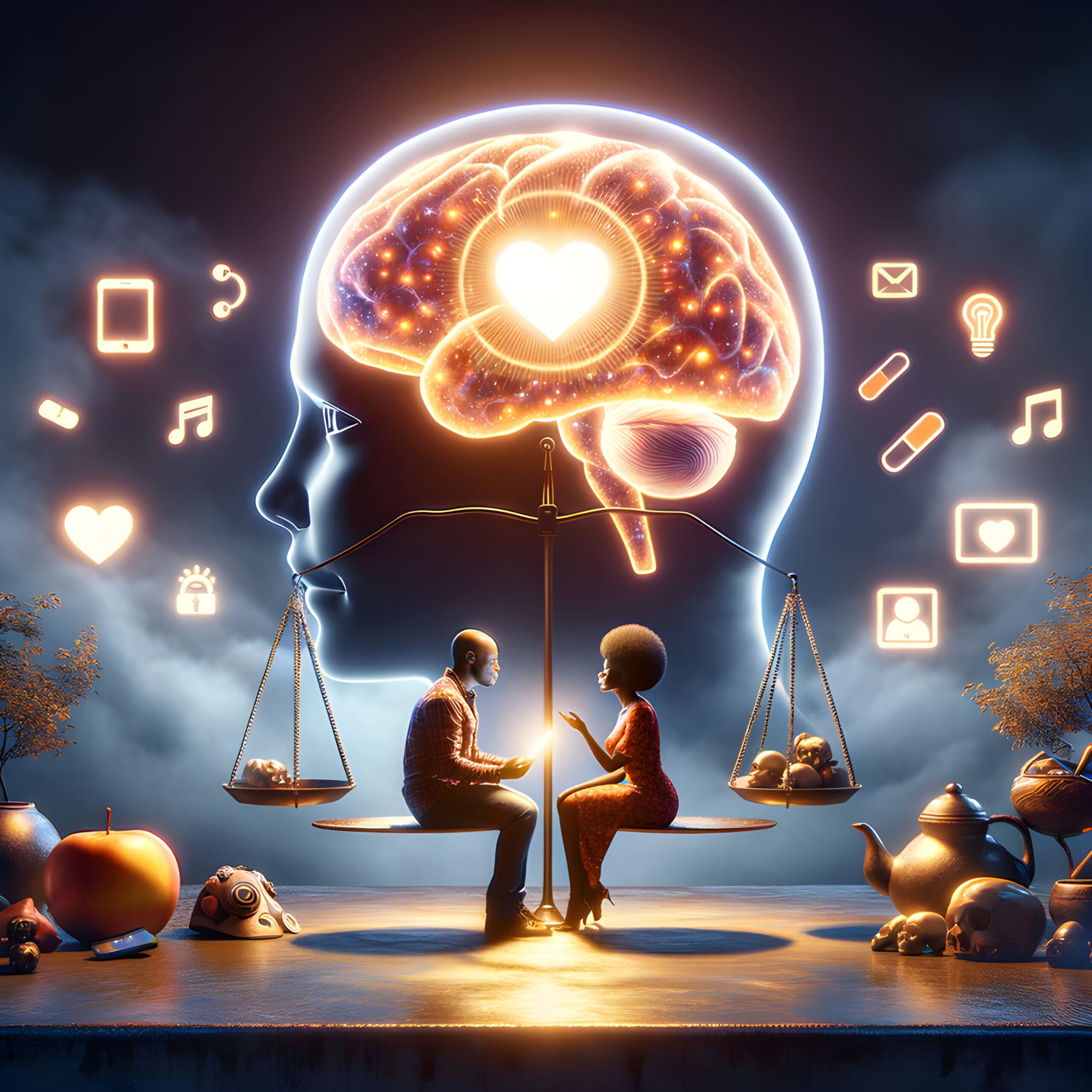 The Impact of Dopamine on Relationships Navigating Digital Distractions Together