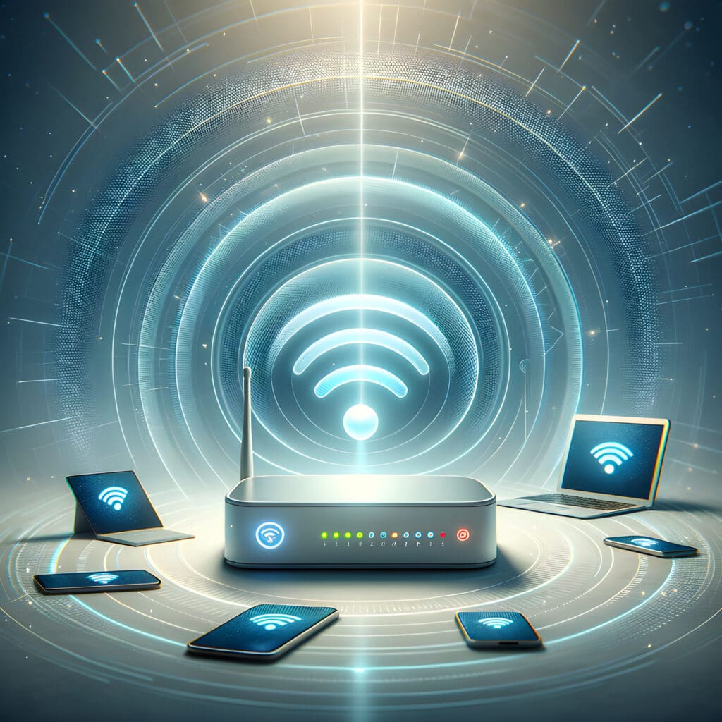Wifi Connection at a wellness retreat