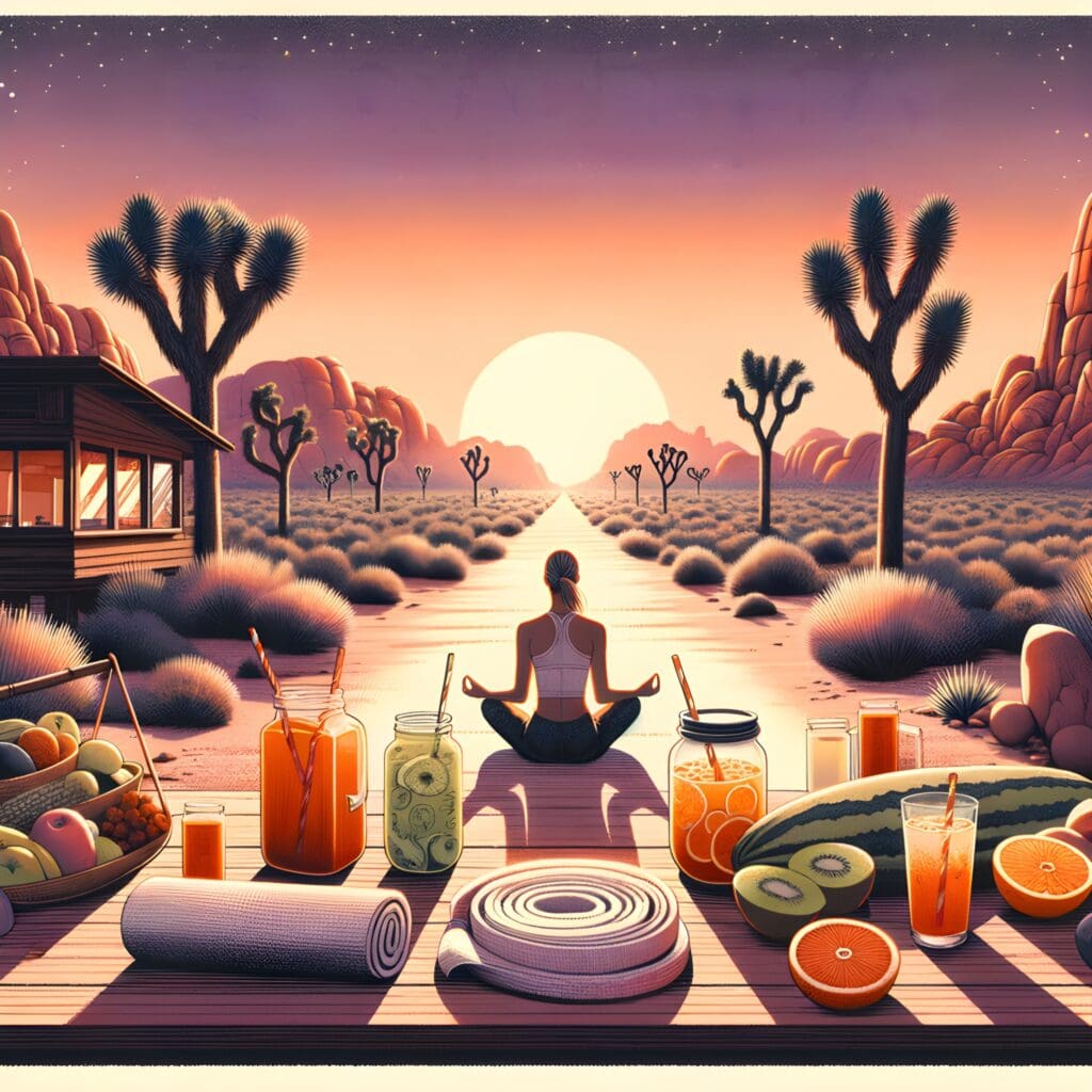 5 Day Detox and Cleanse Personal Retreat at Joshua Tree Oasis, California