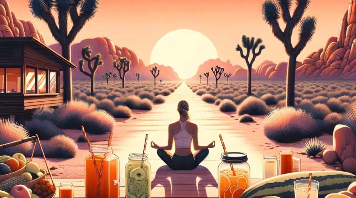 5 Day Detox and Cleanse Personal Retreat at Joshua Tree Oasis, California