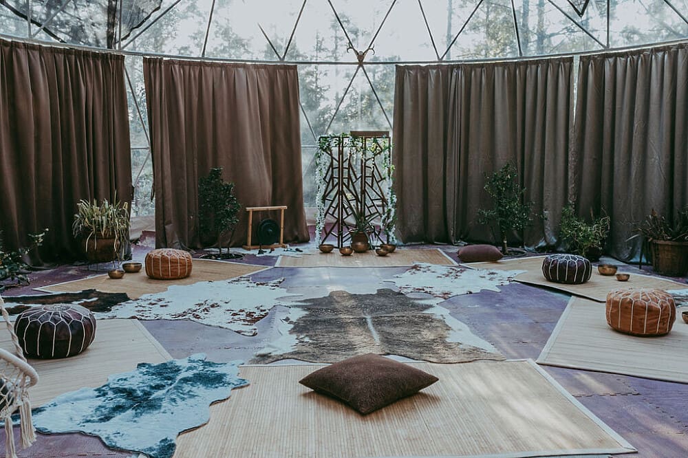 Dome Room 3 Day Honoring Your Grief Heart Healing Wellness Retreat in Pollock Pines, California