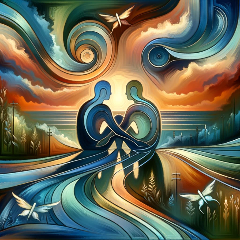 Companionship encourages soulful connections affirmation image