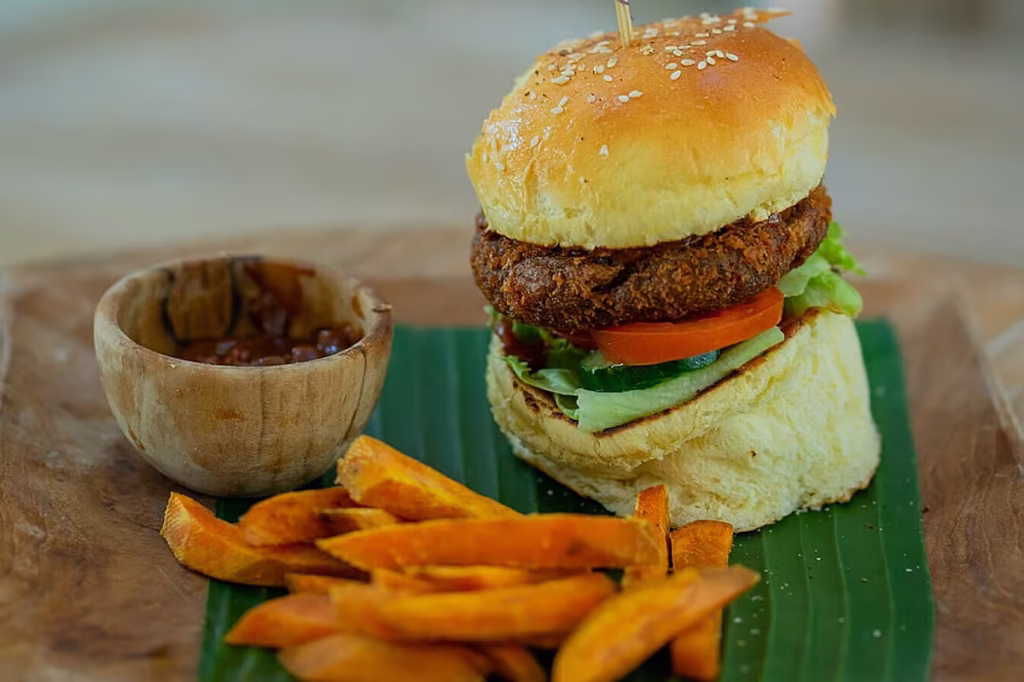4 Day Surf & Yoga on the Paradise Island of Nusa Lembongan Healthy Burger