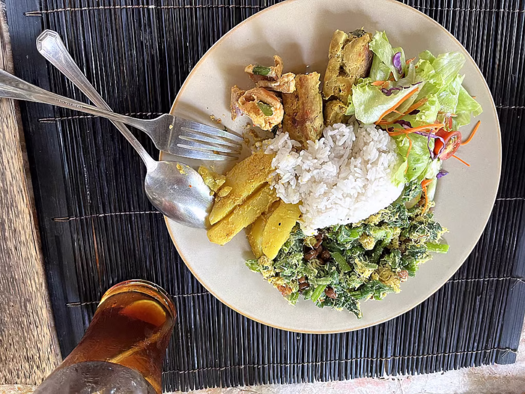 8 Day Emotional Cleansing & Energy Purification Yoga Retreat Dinner Plate