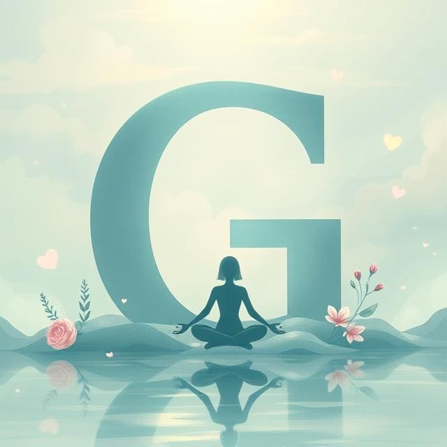 Letter G Mental Health Terms Image