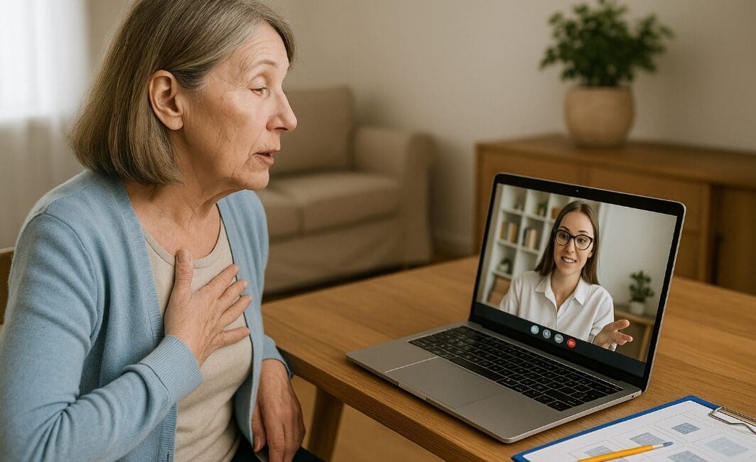 Aphasia and Online Therapy Post Image